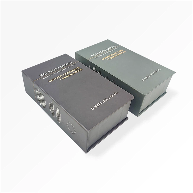 Magnetic bookshape box for Perfume (5)